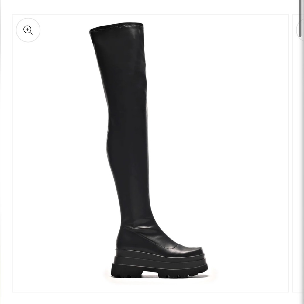 THE ELEVATED UNIFLEX PLUS SIZE THIGH HIGH BOOTS